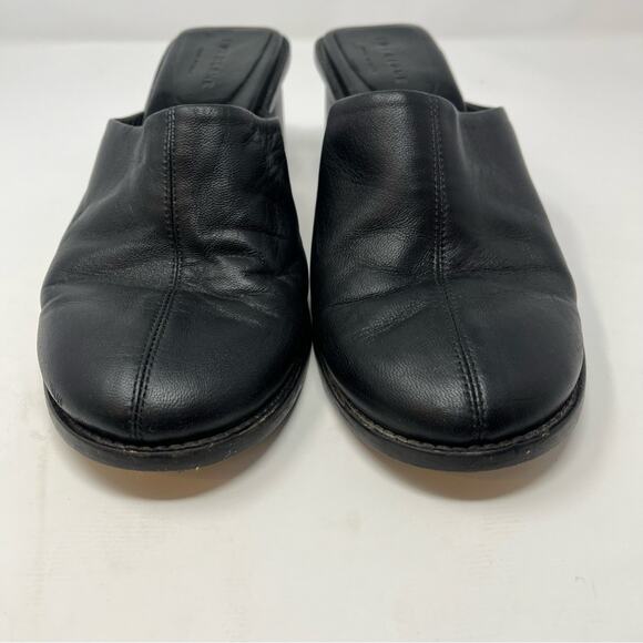 Everlane The Artist Mule Black Leather Shoes Sandals Womens Size 9 - Picture 6 of 11